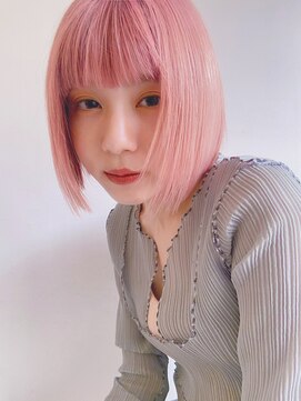 サロウィン 那覇店(SALOWIN) ピンクベージュ大人ガーリーニュアンスカラーメルティーカラー3