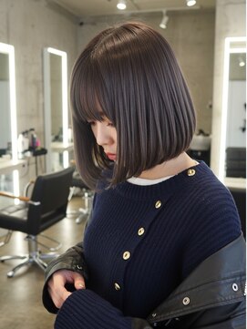 エル 新小岩(elu) 美髪/ワイドバング/レイヤーカット/くすみベージュ/新小岩駅