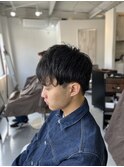 20代30代40代似合わせカット黒髪ニュアンスパーマ