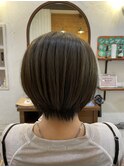 丸みショートボブ