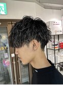 メンズマッシュ　ツイストスパイラルパーマ　佐世保
