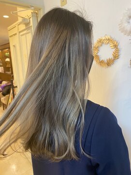 ポイントファイブバイソレイユ 小松店.5 by SOLEIL) ロングベージュカラーブリーチなし