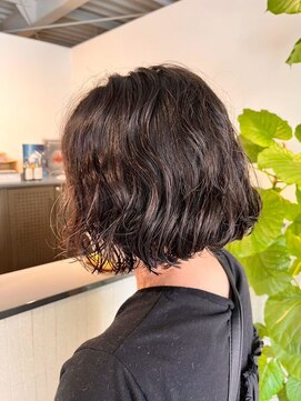 ホワイトストーン WHITE STONE くしゃっとボブ