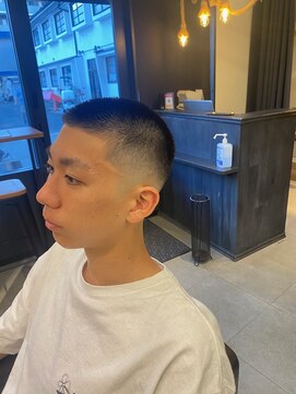 クフィア メンズヘアー カンポ 難波店(CUFFIA MEN'S HAIR CAMPO) スペインカールスパイキーショートメンズベリーショート