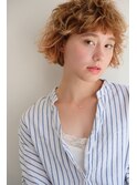 原宿レイヤーボブニュアンスパーマ大人ボブパーマくせ毛風パーマ