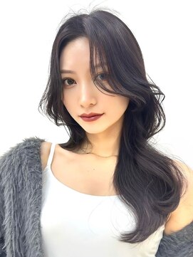 アマトウキョウスマートサロン(AMA TOKYO×Smart Salon) 韓国ヘア　2wayバング  レイヤーカット くびれヘア  顔周り