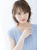 ヘアスタジオ ガロウ(hair stuido garou)&nbsp;くびれヘア/アプリコットオレンジ/ハイライトカラー/盛岡102