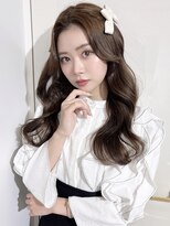 ランテルディ 渋谷(LANTERDIT)&nbsp;【LANTERDIT】レイヤー/オリーブベージュ/長め前髪/Risa