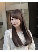 王道ロングレイヤー/チョコレートブラウン/新宿