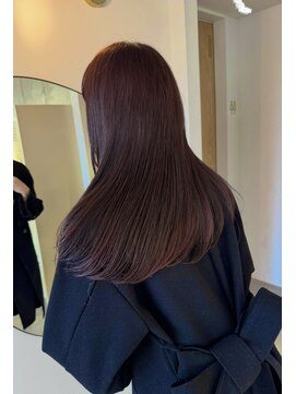 柔らかい艶を〇ラベンダーブラウン【中村】