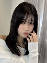 ビビバイベル(BiVi by BHEL) 四日市レイヤーカットハッシュカットブリーチなしダブルカラー