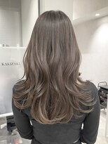 ムード(MOOD,)&nbsp;着物ヘア/大人ガーリー/ダークアッシュ/似合わせカット/銀座駅