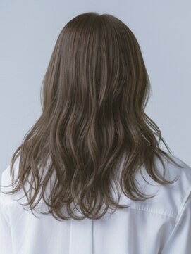 フレイムス ヘアアンドリラックス 赤羽店(Frames hair&relax) 大人可愛いウェーブロング20代30代◎前髪あり透明感ベージュ赤羽