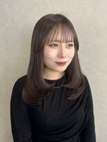 ソア 並木坂(Soa) 韓国スタイル/レイヤーカット/.ミディアムレイヤー/Chihiro