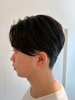 エヌアンドエー 春日部東口店(hair shop N&A)&nbsp;メンズセンターパート刈り上げ/束感×好印象ビジネスショート