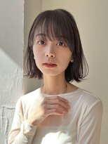 ハニーシブヤ(HONEY shibuya)&nbsp;１ボブ/イメチェン/ダークブラウン/脱白髪染め