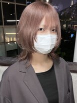 ヴェイン 渋谷(vain)&nbsp;ピンクベージュ×ウルフ