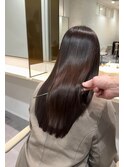 髪質改善カット、スモーキートパーズ