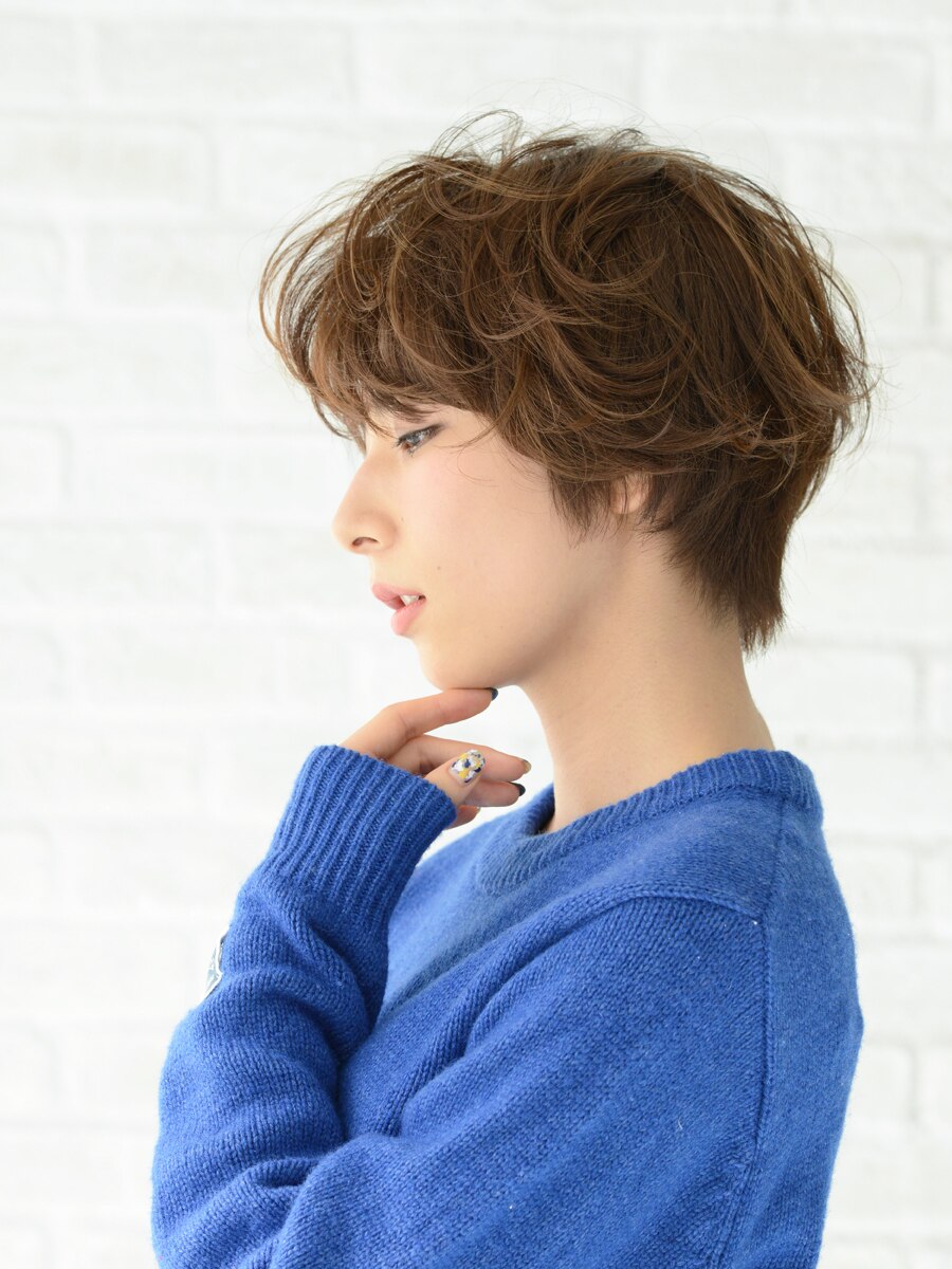 【平日午後限定】カット+オーガニックカラー全体一色染め¥11220→¥4320