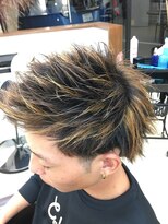 アリス アシメ×メッシュ×メンズ