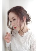 簡単アレンジ×大人ベージュ