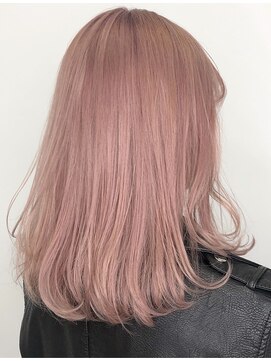 リー 梅田(Lee) Lee梅田★柔らかピンクベージュ×ワンカールミディ