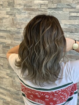 アース 山形店(HAIR&MAKE EARTH) 外国人風バレイヤージュ