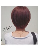 シャンティ 円山店(Shanti)&nbsp;ブリーチオンカラー☆レッド【前田ヨシヒロ】
