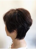 ミセスショートウェーブスタイル