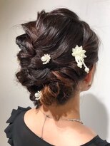 ラボトツカ(LABO totsuka)&nbsp;華やか編み込みアップスタイル