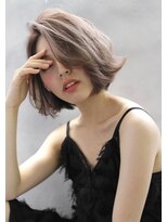 ロゼ 茨木(Rose)&nbsp;【ROSE/茨木】イルミナカラー/3Dカラー/無造作カール/ボブ