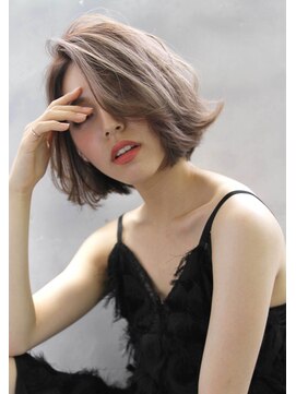 ロゼ 茨木(Rose) 【ROSE/茨木】イルミナカラー/3Dカラー/無造作カール/ボブ