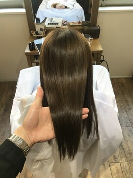 ナインヘアー(NINE HAIR) 【NINE HAIR】艶髪＿縮毛矯正＿ナチュラルストレート＿髪質改善