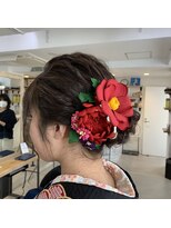 ヴィヴァン(Vivant)&nbsp;【Vivant】2022成人式　着物ヘアセット・振袖《円城寺》