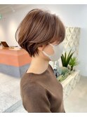 大人可愛いフワッとショート