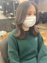 リコバイアフロート(riko by afloat)&nbsp;エギョモリ/韓国風ヘア/グレイアッシュ