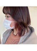ピンクインナーカラー