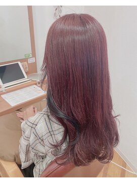 ルシードスタイルビーシャイン(LUCIDO STYLE B SHINE) 豊橋ビーシャイン★ルビーカラー×ブラック　ツートンカラー