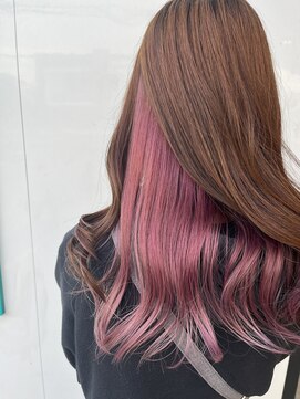 アッシュ 十日市場店(Ash) インナーピンクカラー