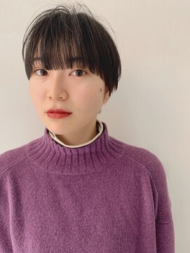 ソイリウム 下北沢(soi rium) カジュアルモードなぱっつんバングショート