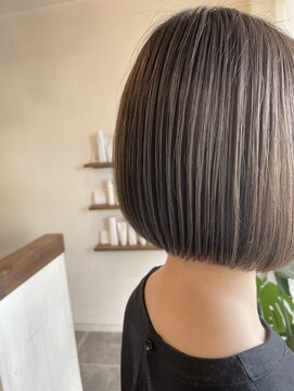 ヘアーサロン リベット(hair salon Libett) ミニボブ[加古川/加古川駅] ココアベージュショコラベージュ