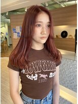 レガロ(REGALO RESORT) 【Nao】オレンジレッド×ナチュラルレイヤー