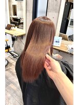 ハグ 横浜(HUG)&nbsp;艶髪でストレートが好きになる＊天使の艶ピンクパープル