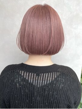 ロイ(Roi) ◎ピンクベージュ大人ボブ20代30代