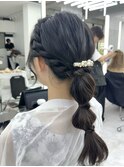 ◎ 美髪カールエアリーロングセミディ似合わせ前髪ヘアセット