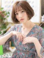 カバーヘア ブリス 川口(COVER HAIR bliss)&nbsp;ひし形シルエット大人かわいい前下がりボブh3川口20代30代40代