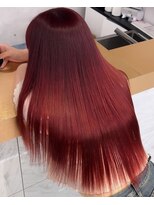 ミユーズ 表参道(Miyu's)&nbsp;ケアカラー＋ボルドーピンク