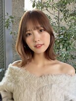 メゾンアクア 表参道(Maison ACQUA)&nbsp;切りっぱなしボブ/レイヤー/ウェーブミディアム/似合わせカット