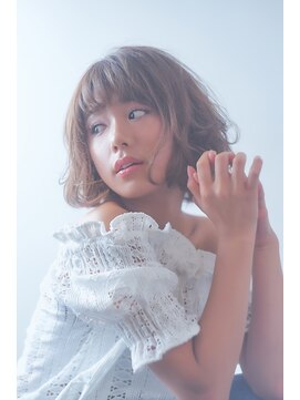 ラル(Lull) ハイライト　カラー　ショート　ボブ