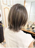 くびれボブ　レイヤーカット
